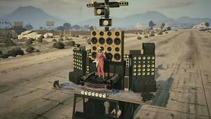 Drive the Mad Max Doof Wagon or a weed truck with the GTA 5 Funny Vehicles Pack