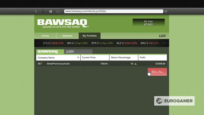 BAWSAQ stock terminal in GTA 5