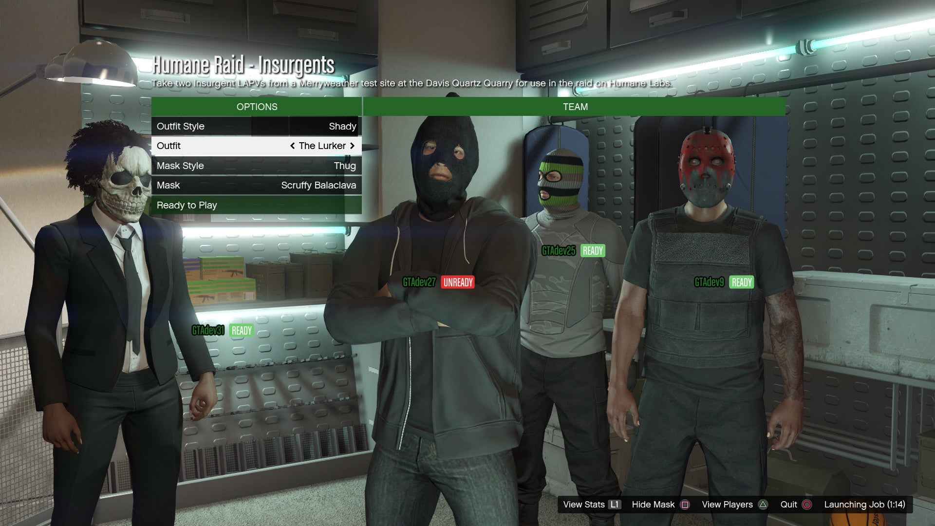 Gta 5 2025 heist outfits