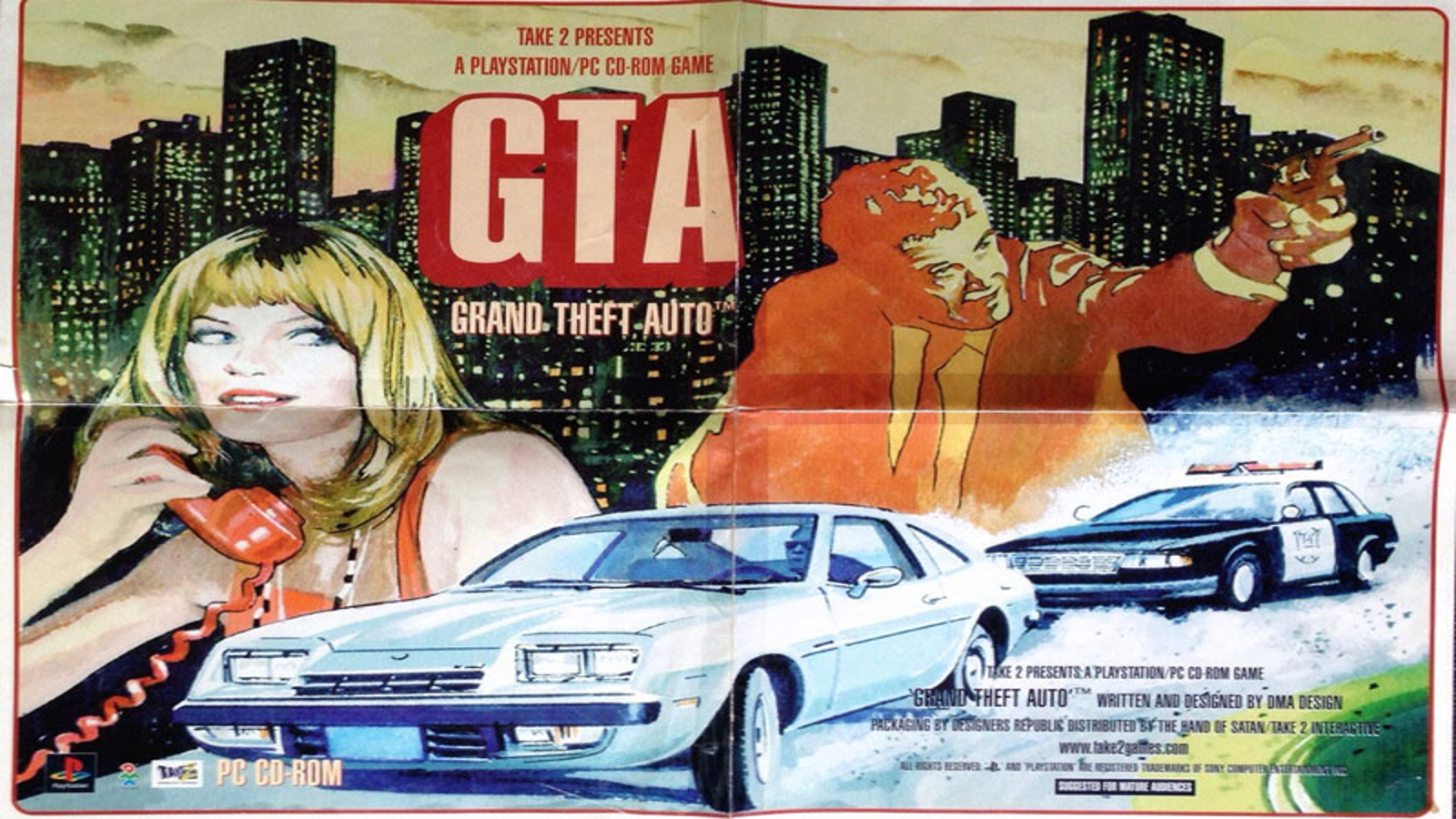 Remember the original GTA poster? It was pretty cool