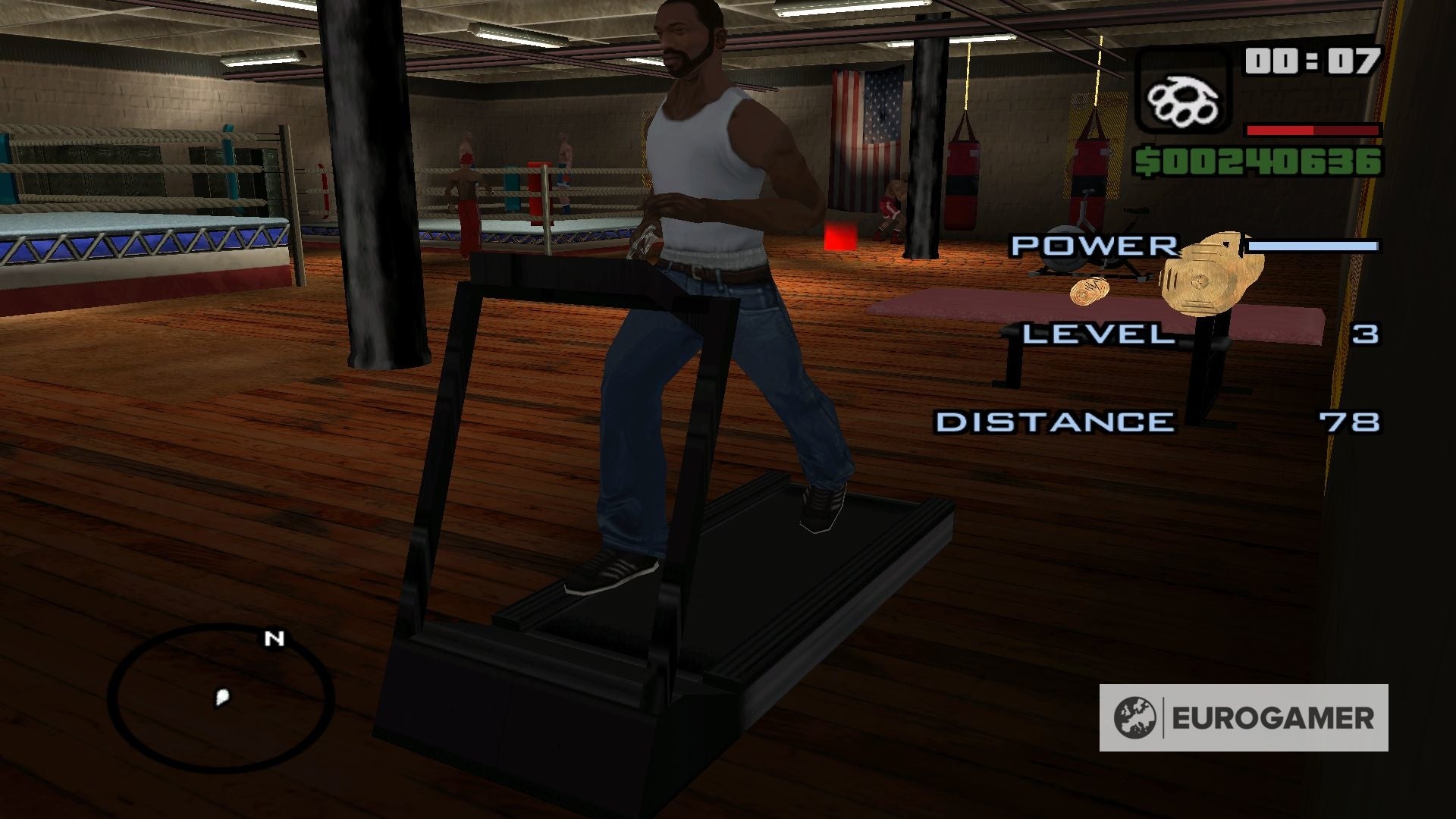GTA San Andreas gym guide How to increase stamina, muscle, lung