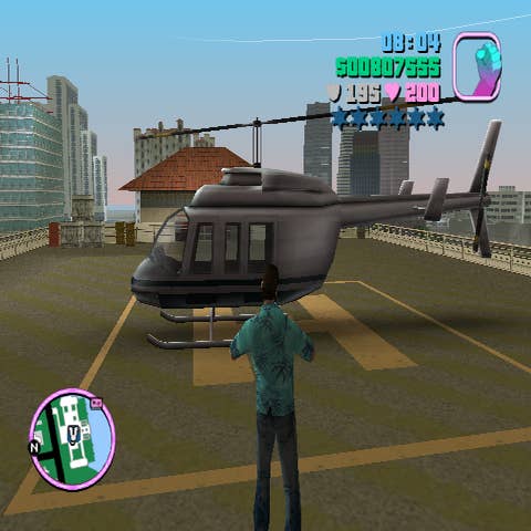 Cheat on Hunter Helicopter for GTA Vice City