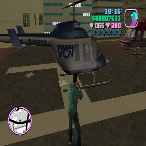GTA Vice City - Como pegar o Helicóptero da policia 