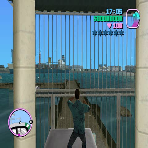 GTA Vice City Stories - PPSSPP - Como conseguir atravessar o bloqueio da  ponte (4K) 