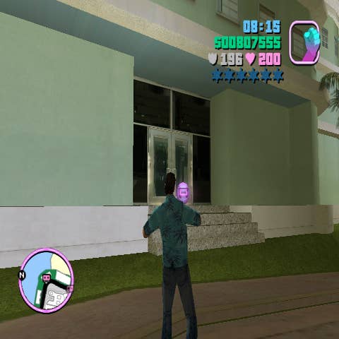 gta vice city map weapons