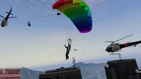 Just 'Cause: Grand Theft Auto V Grappling Hook Mod