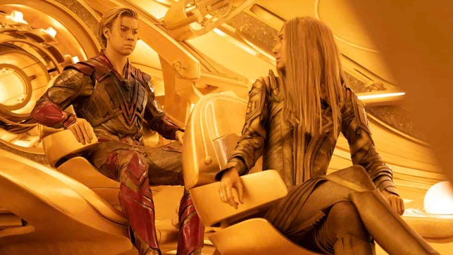 A screenshot from Guardians of the Galaxy Vol.3