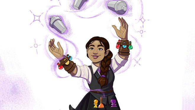 Guardians of Matrimonia ale-chemist character artwork