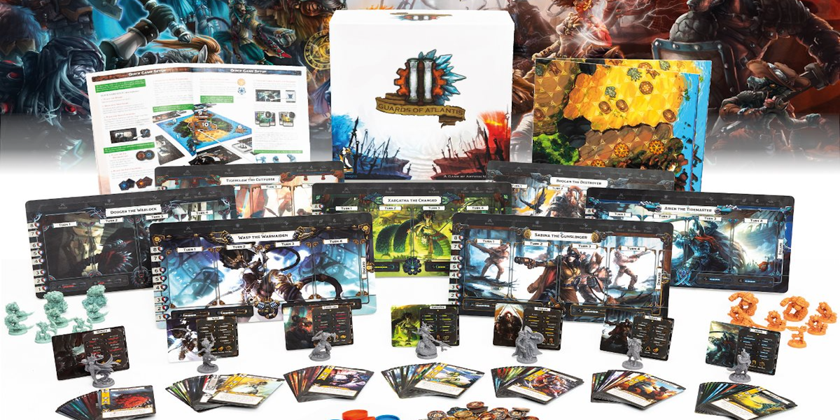 MOBA-inspired board game Guards of Atlantis II returns to ...