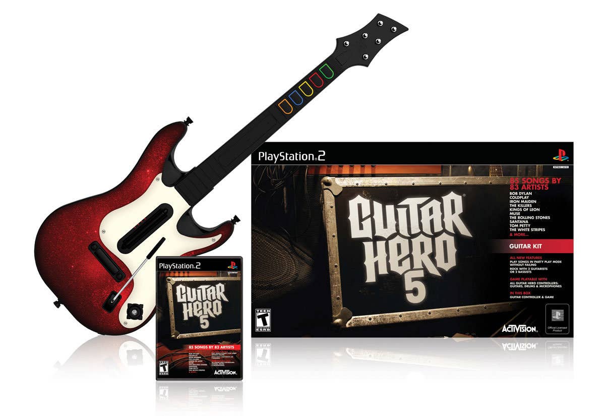 nueva guitarra de Guitar Hero | Eurogamer.es