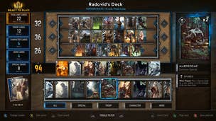 Standalone Gwent game has ten-hour single-player campaigns