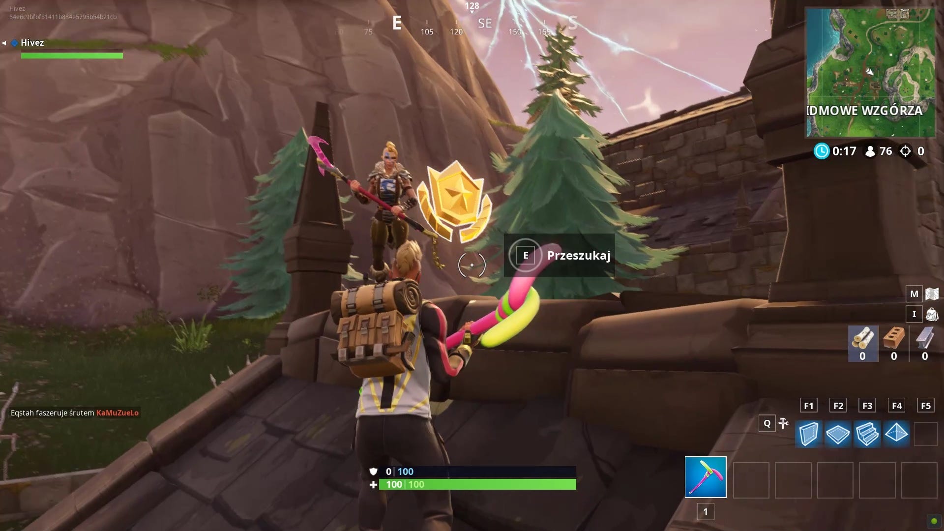 Fortnite - wyzwanie: Kieruj się mapą skarbów z Butnego Brzegu