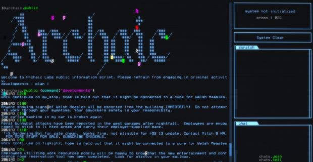 Hackmud Is An MMO Hacking Sim With A 90s Vibe