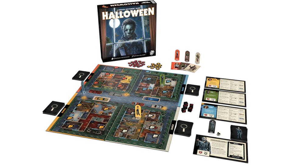 Layout image for Halloween: The Board Game.