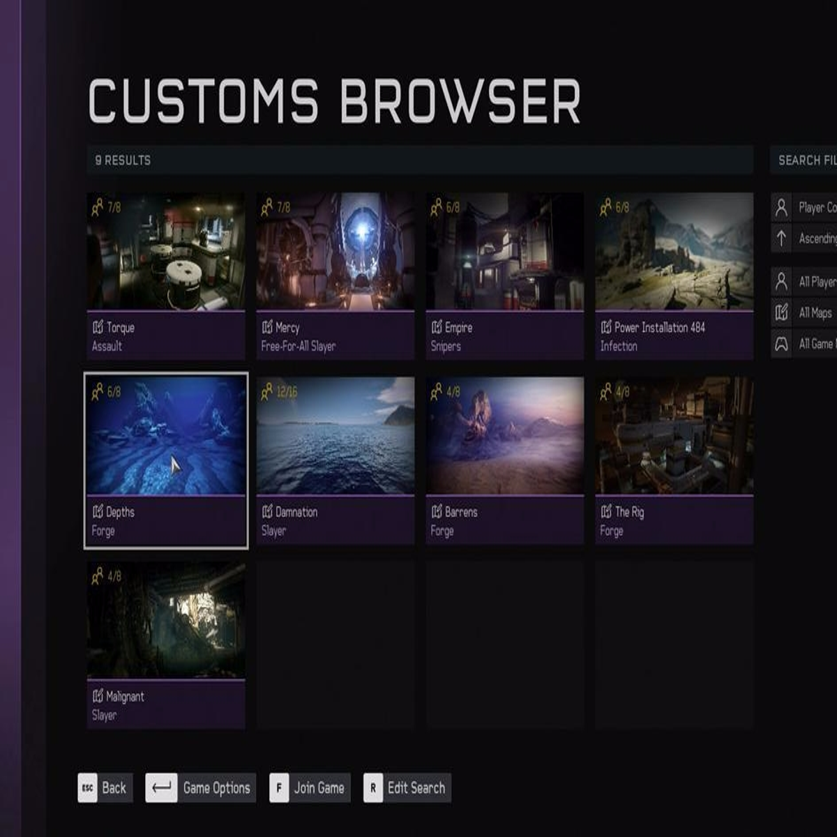 Halo Infinite Custom Game Browser (CGB) Overview – Halo Support