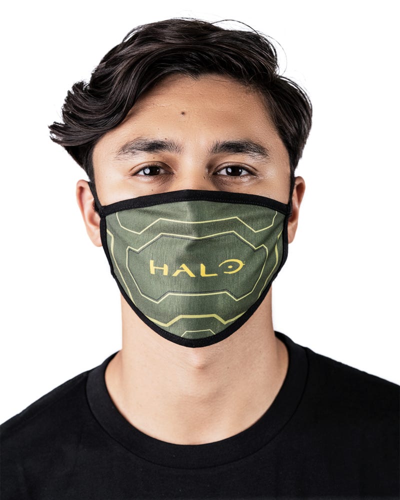 If you buy a Halo face mask, the profits will be used to make two more ...