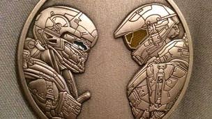 Halo 5: Guardians challenge coin available on military bases