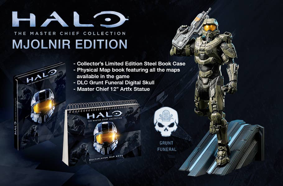 170 Halo: The Master Chief Collection Mjolnir Edition has 12