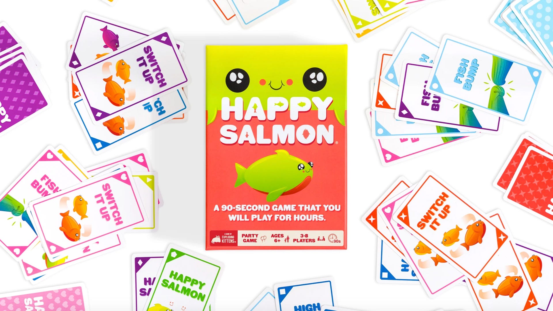 Exploding Kittens Happy Salmon Remake Ditches One Of The Best Things exploding-kittens-happy-salmon-remake-ditches-one-of-the-best-things