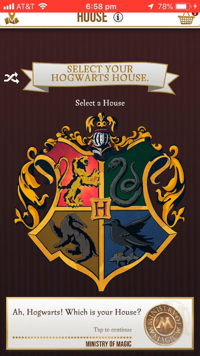 Harry Potter Wizards Unite Houses How to join and change Hogwarts