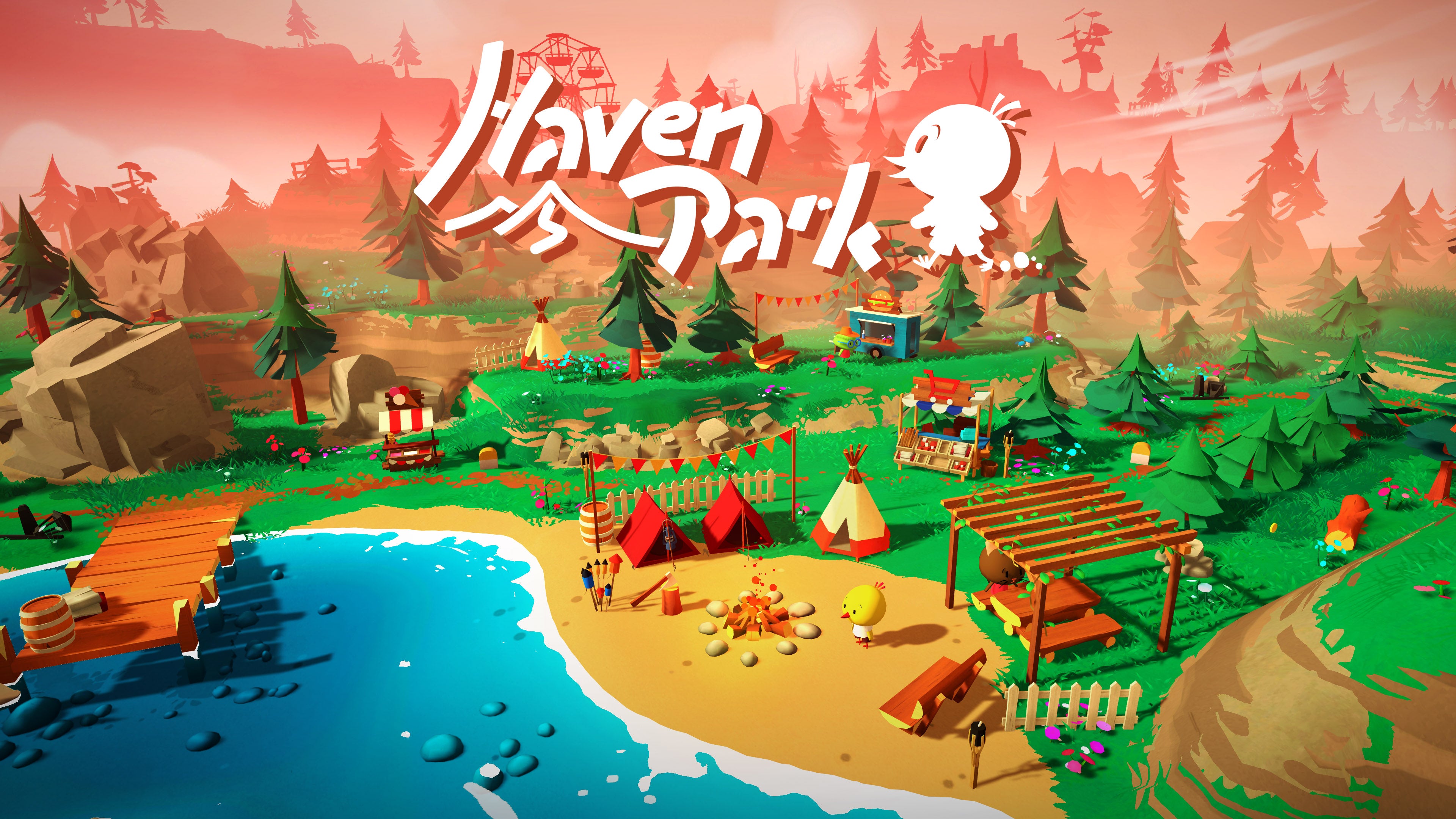 Havens download. Haven Park игра. Haven игра 2020. Игры про лес парк. Haven game Art.