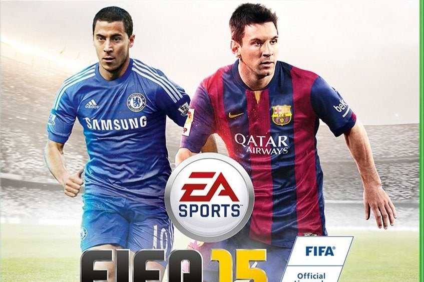 Hazard joins Messi on the cover of FIFA 15 | Eurogamer.net