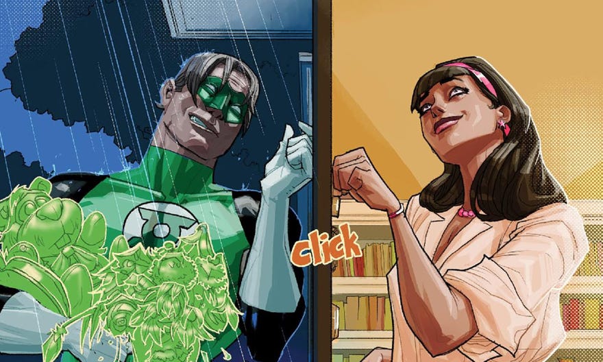 Green Lantern #1 variant cover