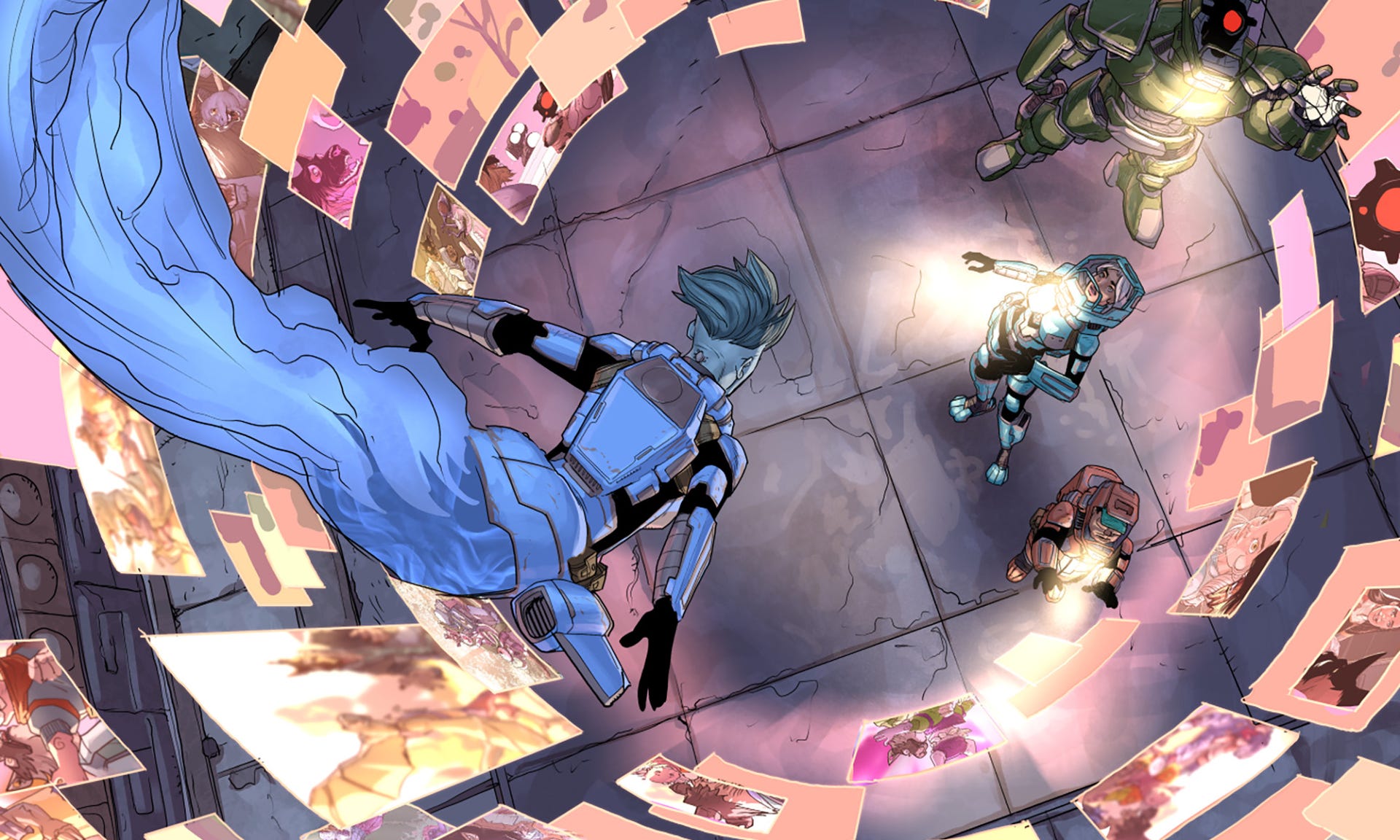 The Incal Falling The Incal's wolf mercenary Kill Wolfhead goes solo in new OGN by ...
