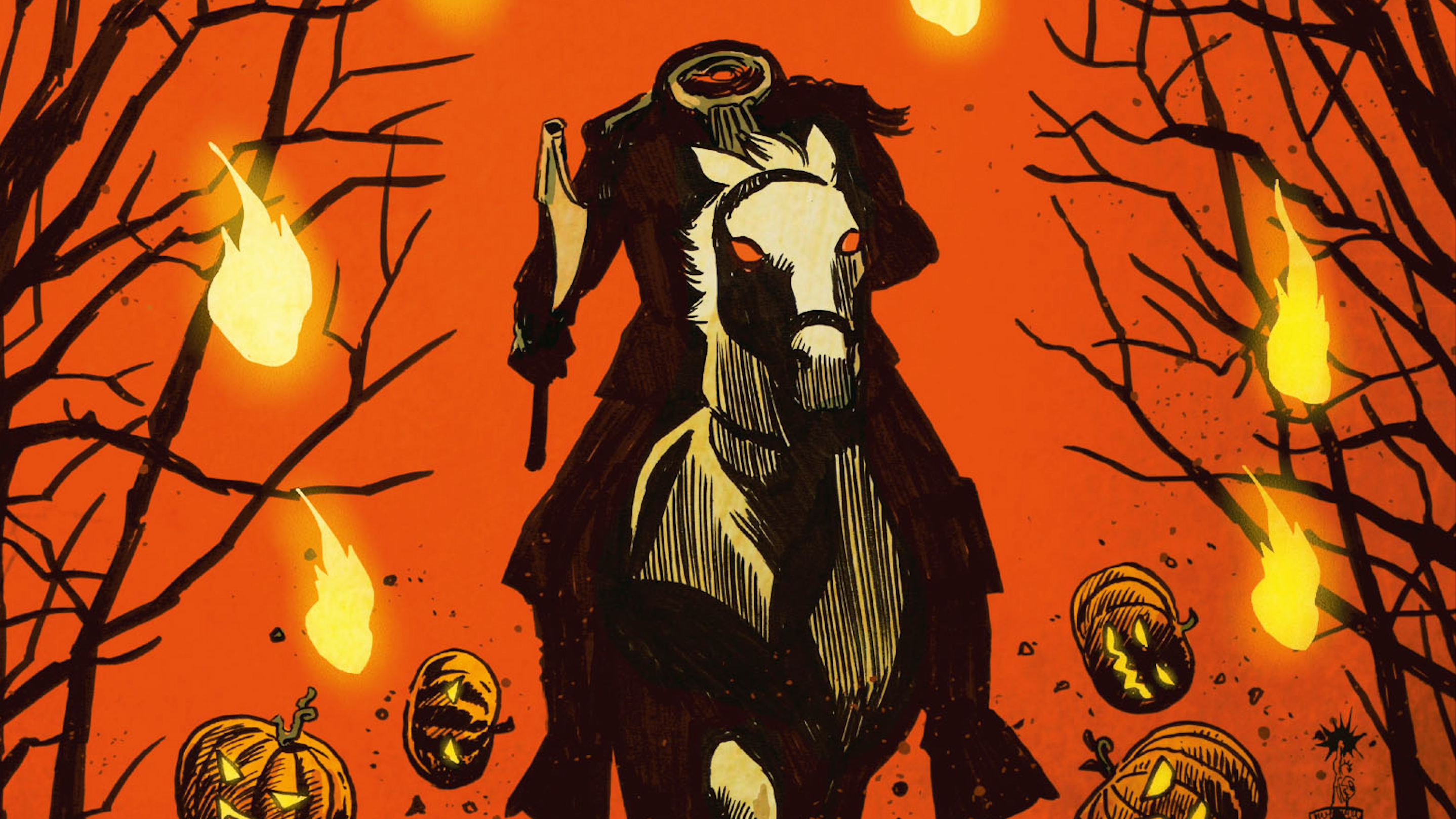 THANK THE DARK GODS! Dark Horse Comics announces The Headless Horseman Halloween Annual 2024