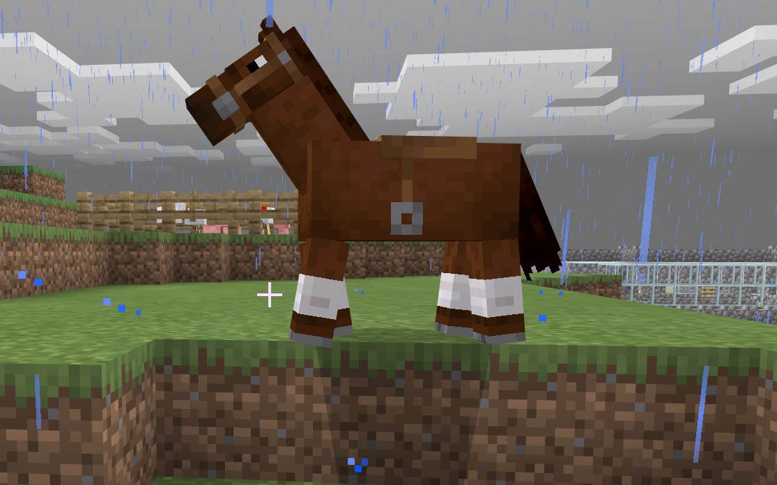 Jak Zejść Z Konia W Minecraft Minecraft - jak oswoić konia | Eurogamer.pl