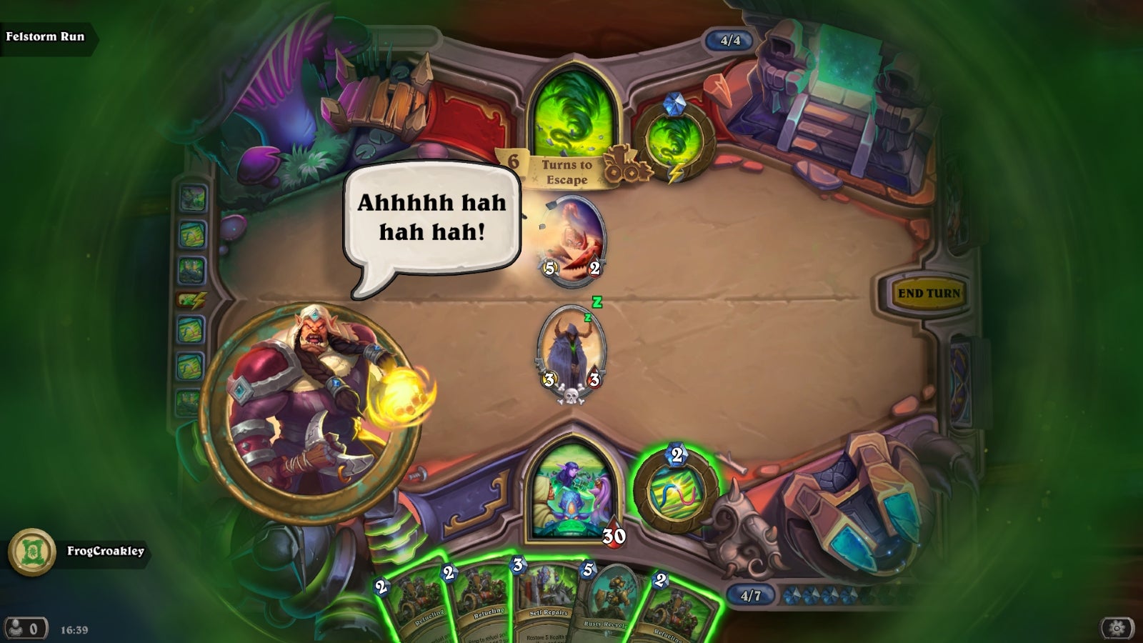 Turns end. Эмоции Хартстоун. Взрыв разума Hearthstone. Инволюция Хартстоун. Раза Хартстоун.