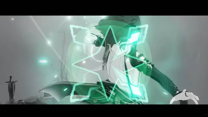 Shikanoin Heizou using his elemental skill, Heartstopper Strike