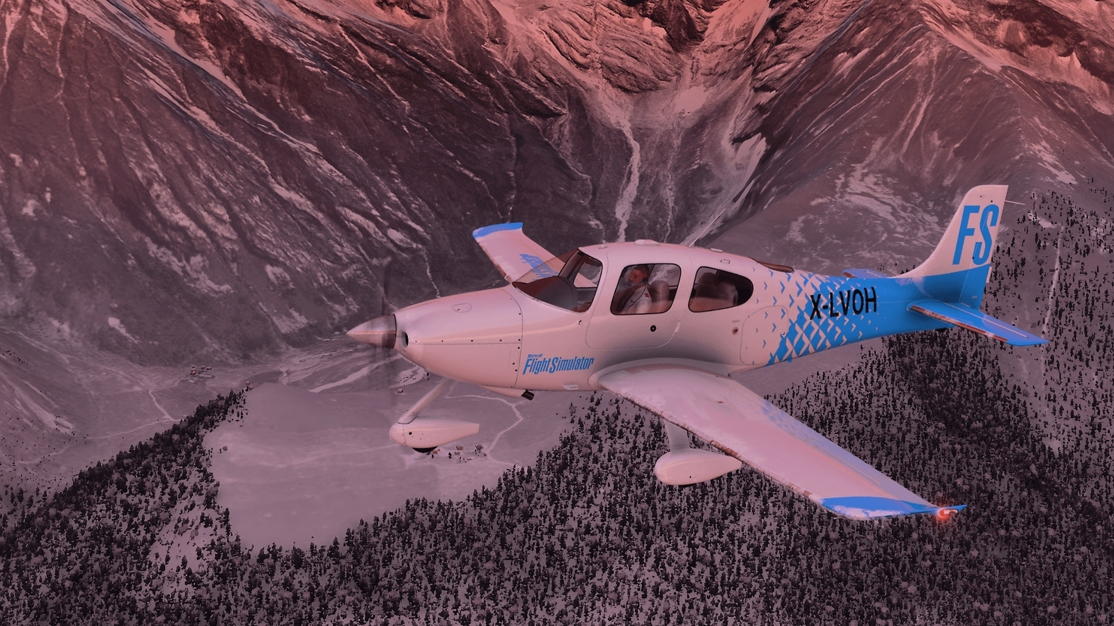 Flight Simulator doesn't have helicopters, modders added one