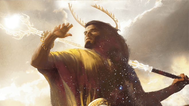 Heliod Mythic Odysseys of Theros tabletop roleplaying game sourcebook