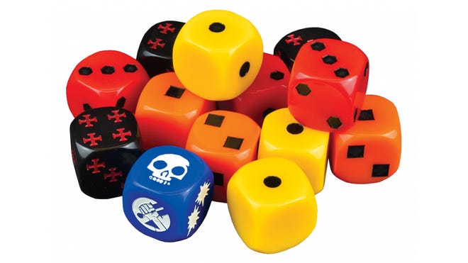 Hellboy: The Dice Game dice
