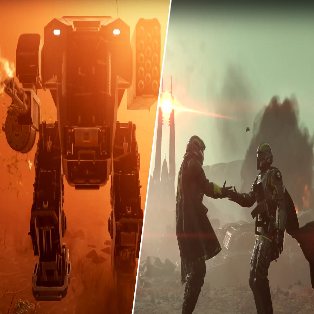 Yes, Helldivers 2 keeps getting cool new stratagems because its devs get bored and chat about stuff like mechs