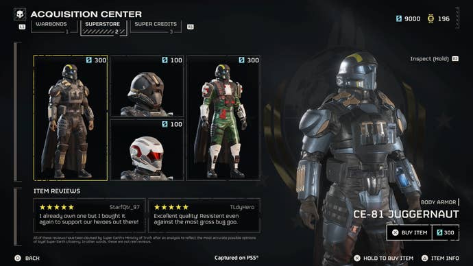 Helldivers 2 è un pay to win? Il direttore creativo ha delle idee molto chiare al riguardo 5 helldivers 2 superstone paid currency 1