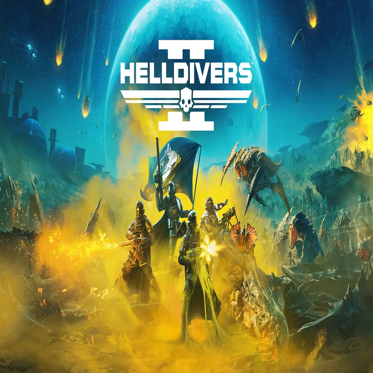 Helldivers 2 drops on PS5 February 8.