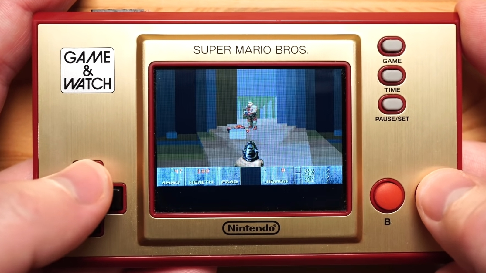 New Game & Watch Super Mario Bros Nintendo handheld Game Welcome