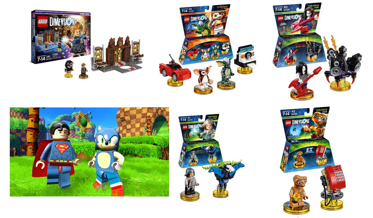 Here's how Sonic's Green Hill Zone looks in Lego Dimensions