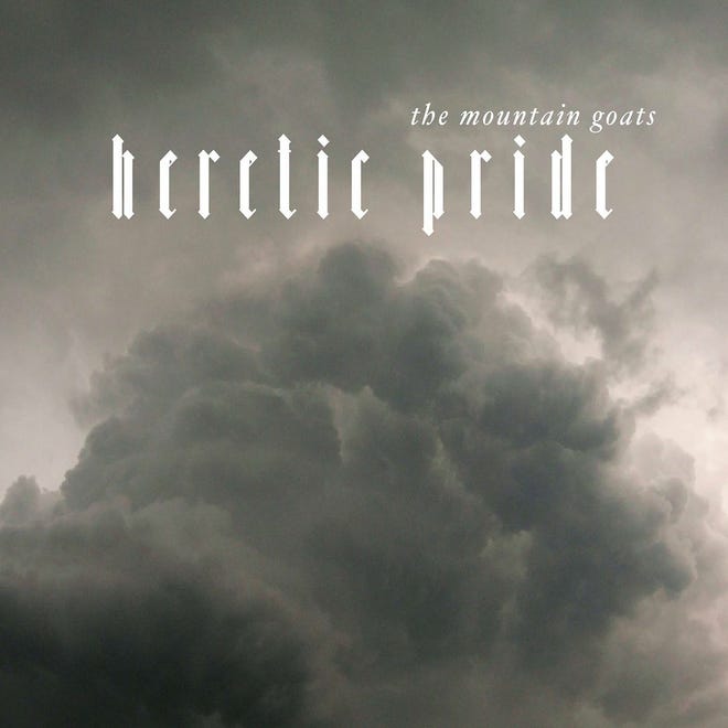Cover of heretic pride, featuirng a cloud design
