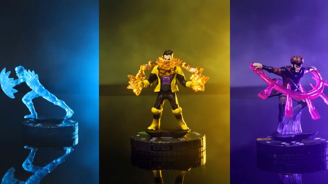 Heroclix House of X miniatures Iceman Gambit