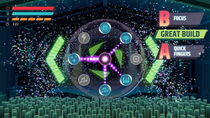 The main mixing screen on Hexagroove