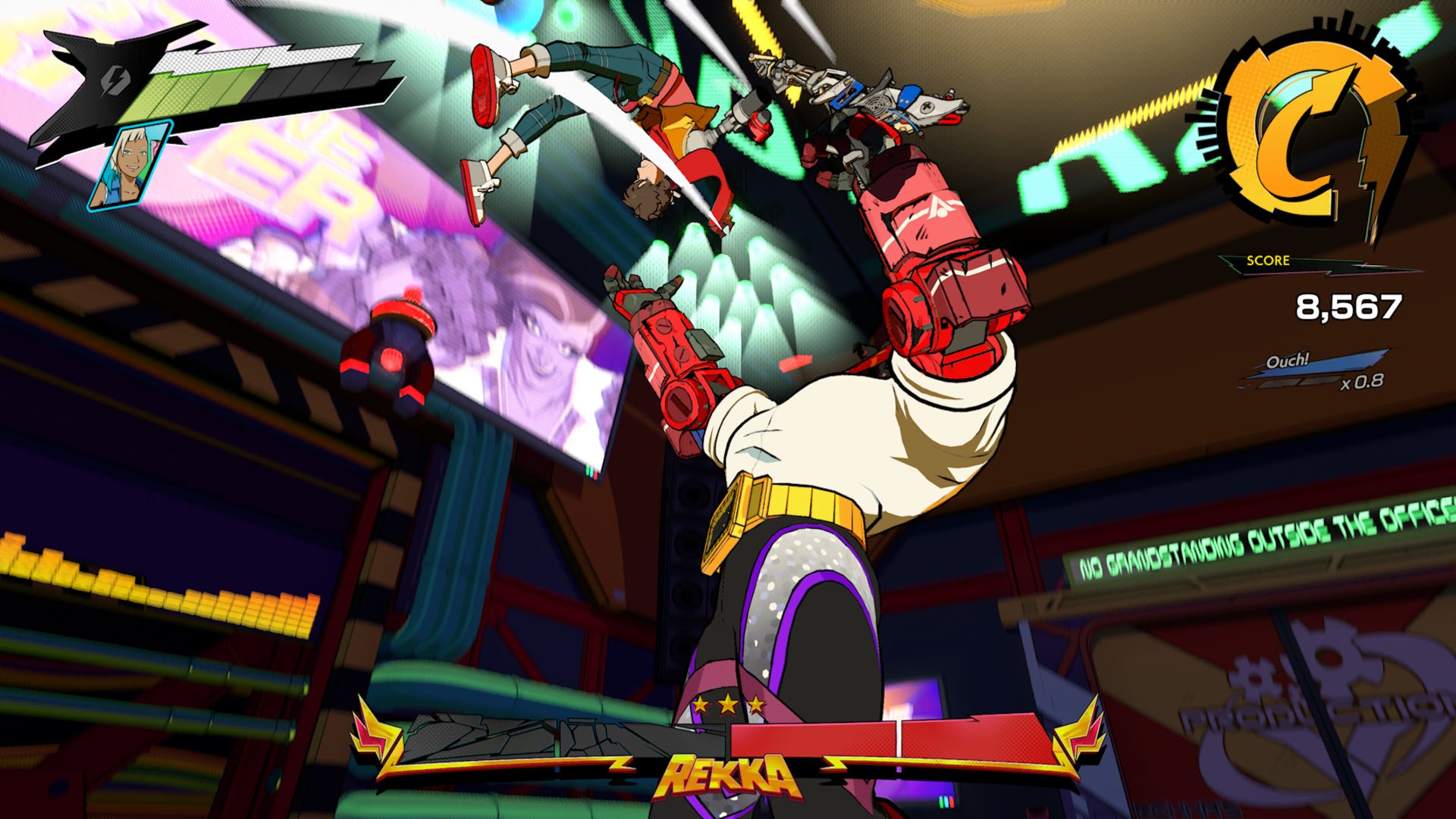 Lieutenant Rekka How to beat Rekka in Hi-Fi RUSH | Eurogamer.net