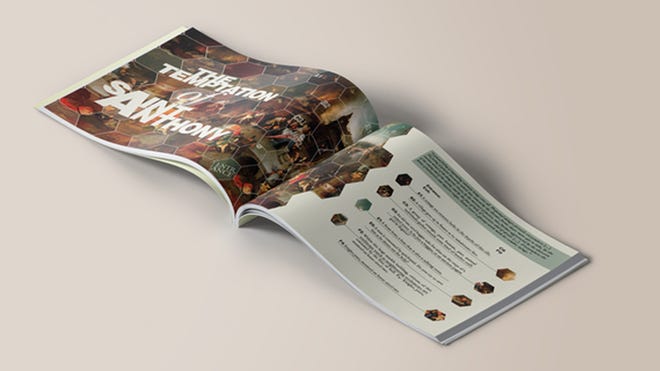An image of the book for Hieronymus TRPG.