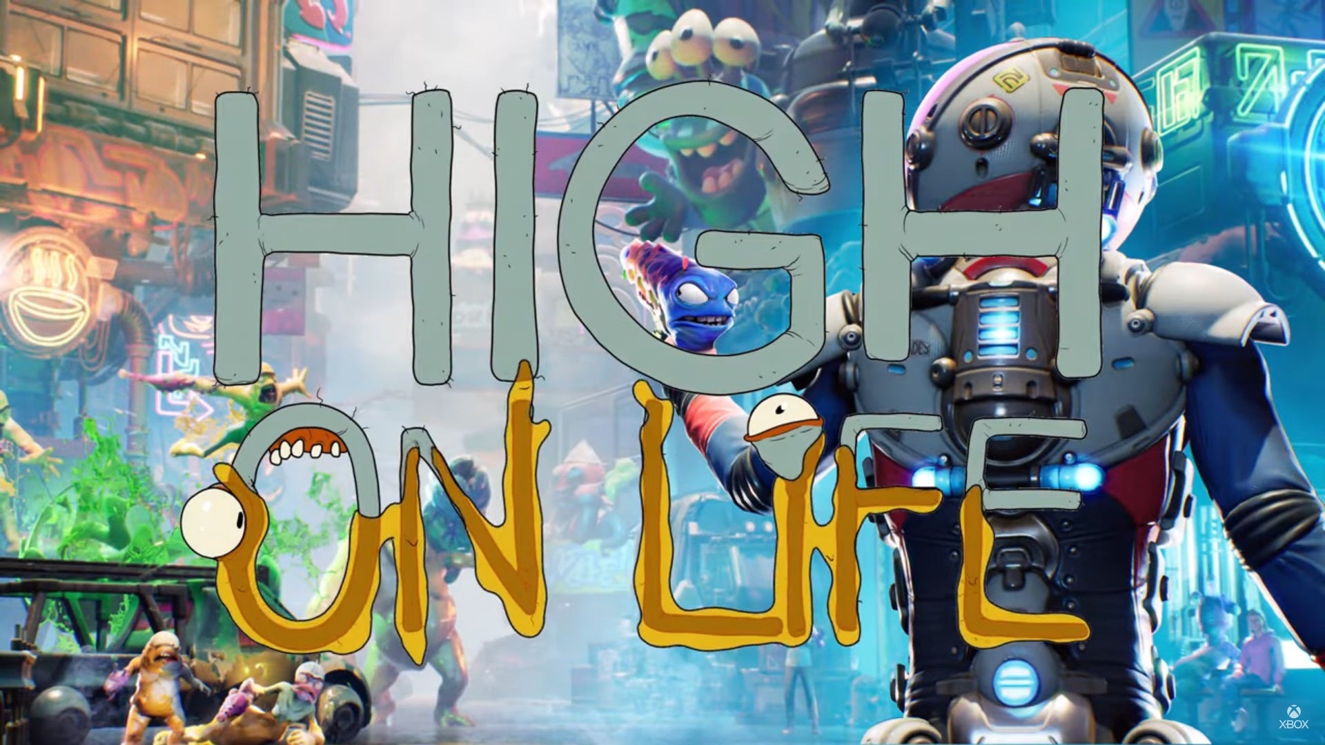 High on Life - a wild looking sci-fi FPS from Rick & Morty