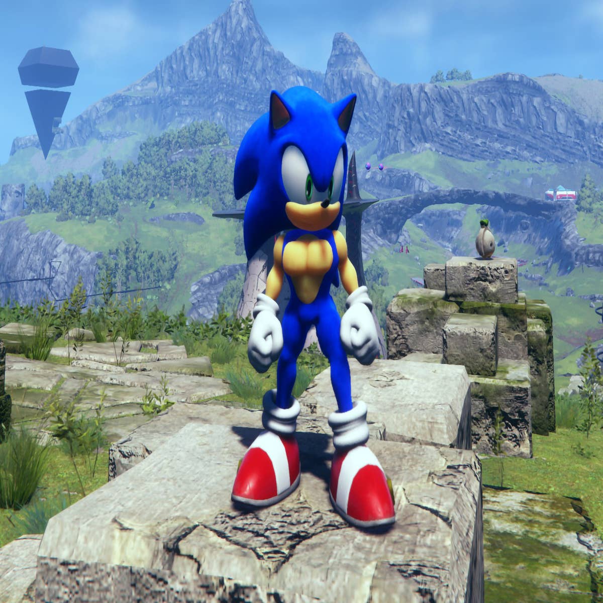 Sonic Frontiers Buzz Bomber (Forces) Enemy Mod by thelukespark on