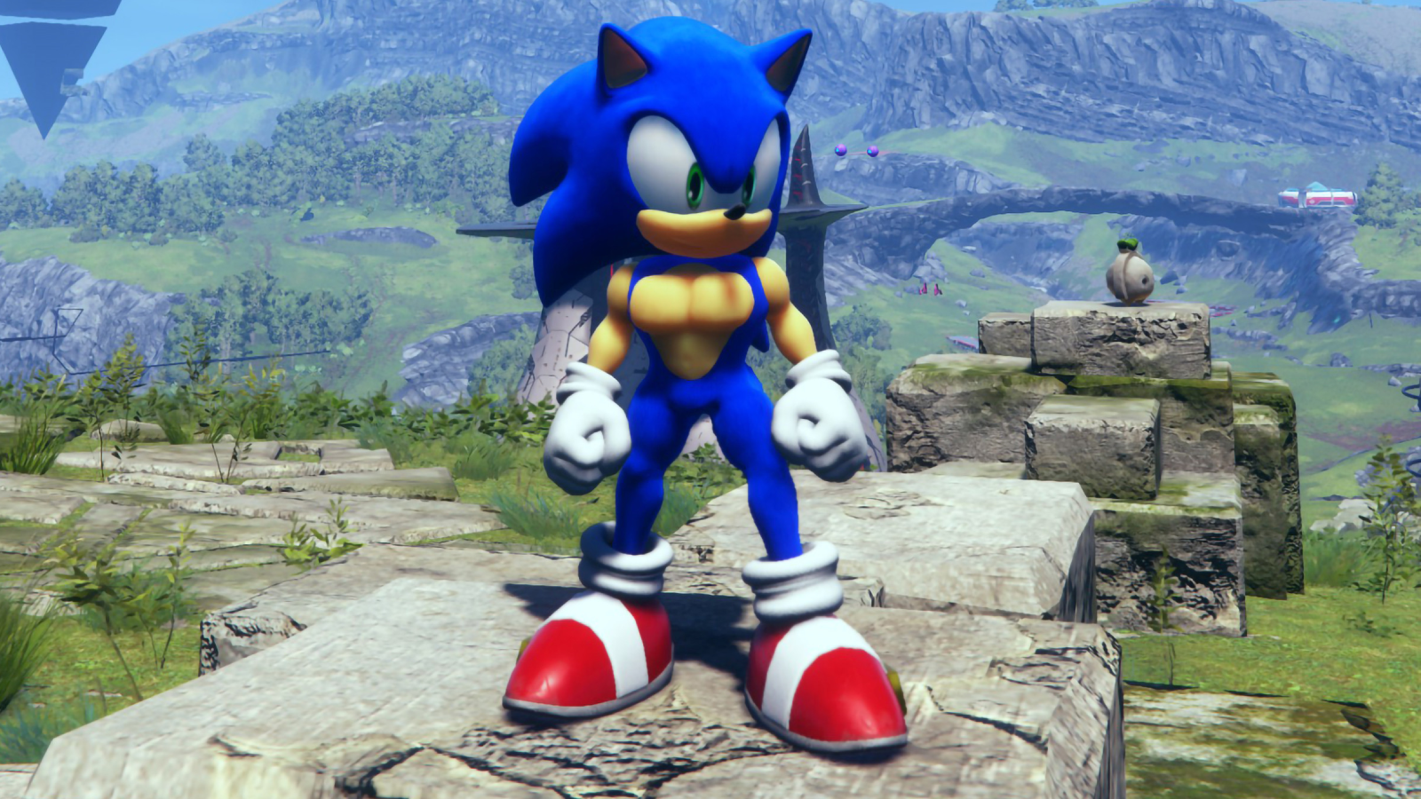 I really wish Sonic Frontiers had these modded physics