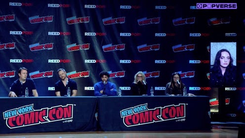 Watch the His Dark Materials Panel, featuring James McAvoy and Dafne Keen from New York Comic Con 2022 live!