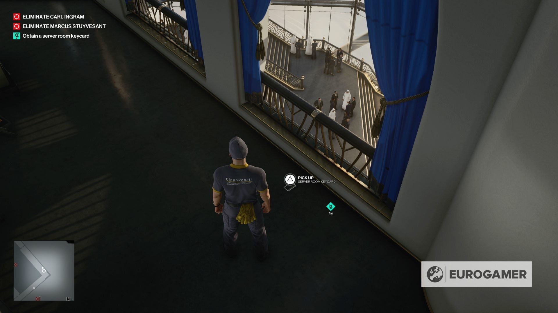 Hitman 3 server room puzzle How to acquire admin privileges and what